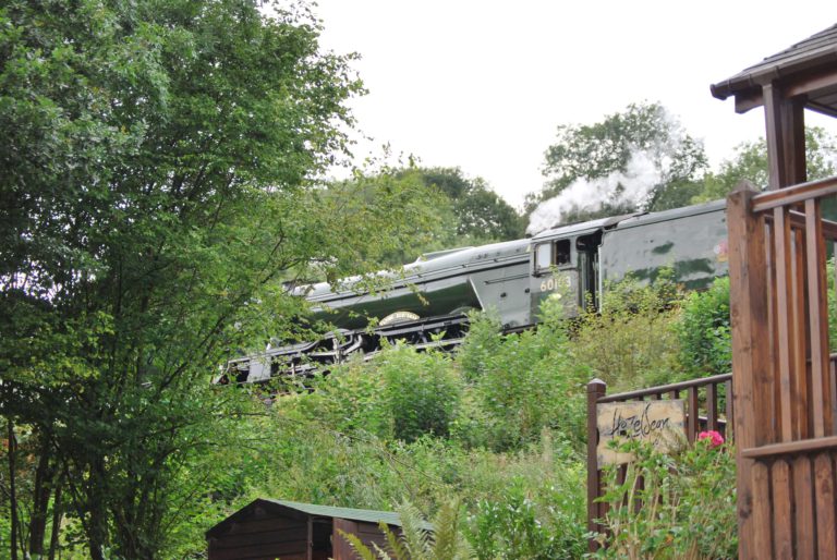 Flying Scotsman steam locomotive on the Severn Valley Railway